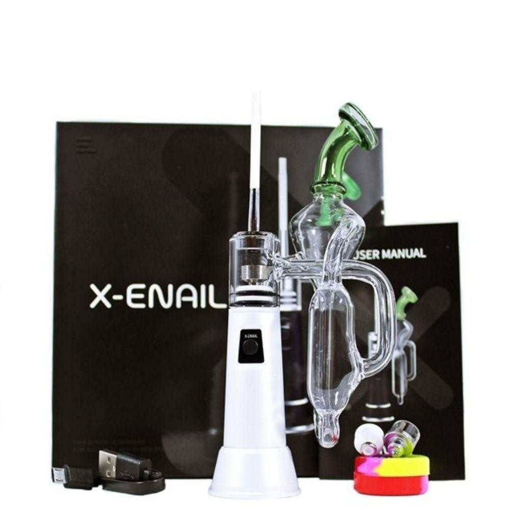 Leaf Buddi X-Enail 1500mAh E-Rig Vaporizer Kit - White