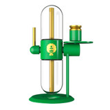  Stundenglass Bong: Greenthumb's Green - Gravity Dab Rig 