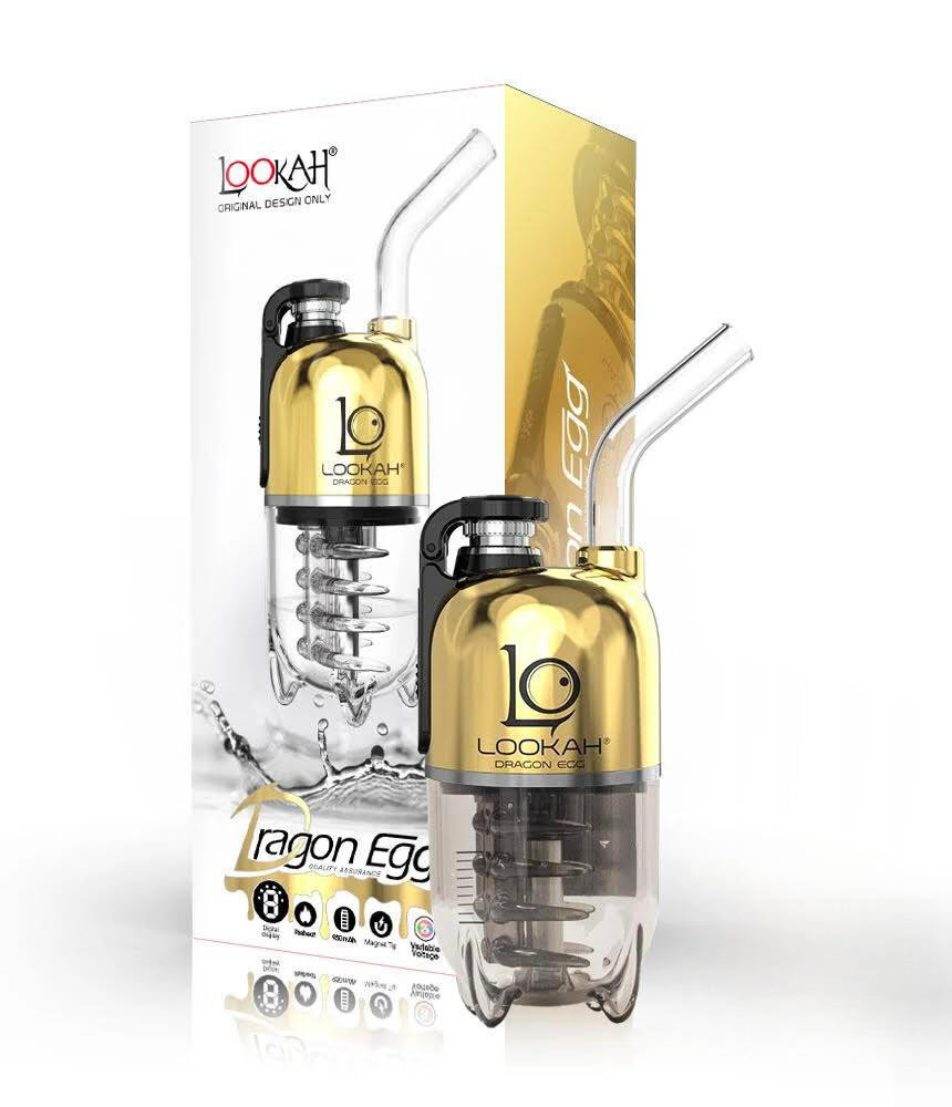 Lookah Dragon Egg Gold Dab Rig Electric
