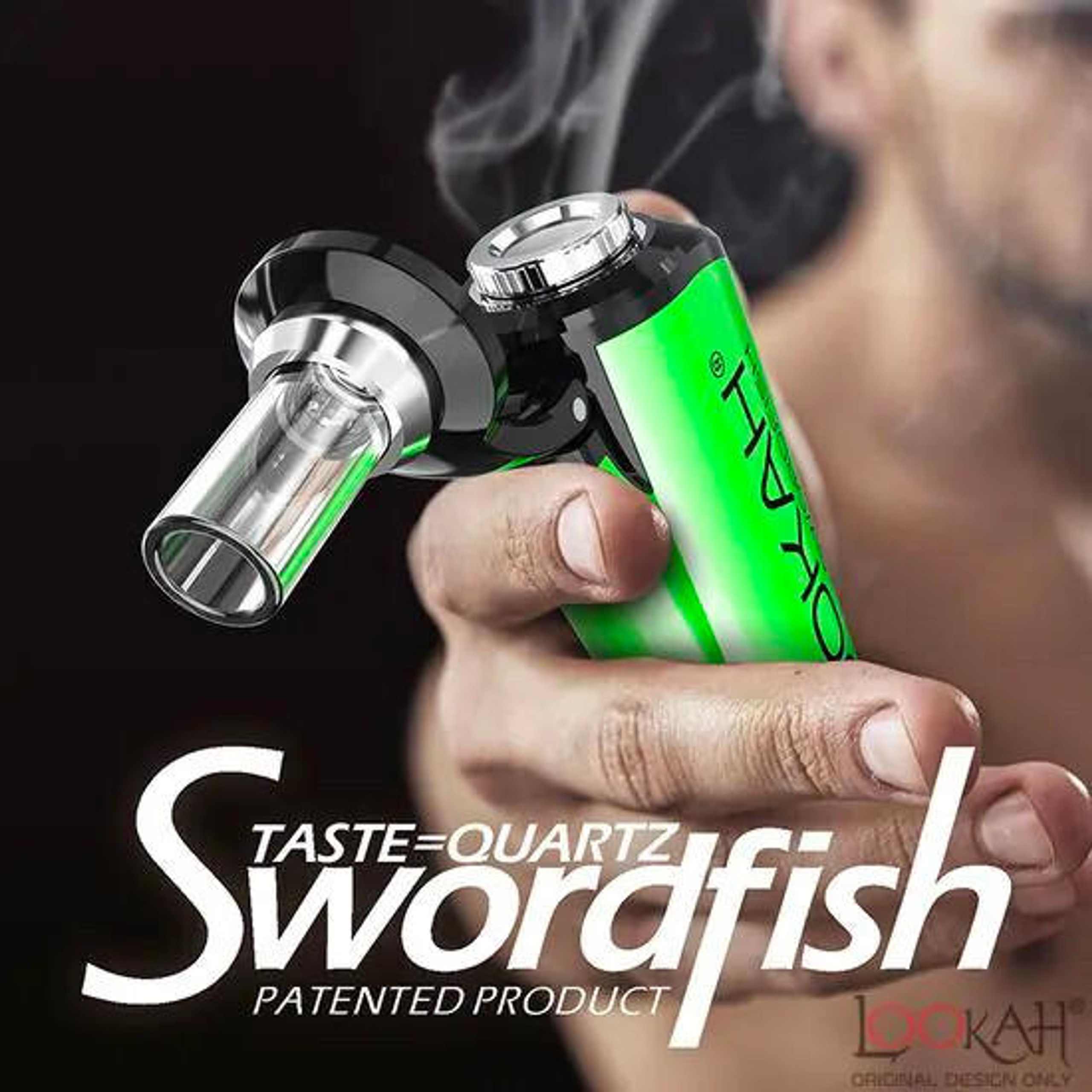 Lookah Swordfish Black Easy Load Dab Pen Wax Vape Pen