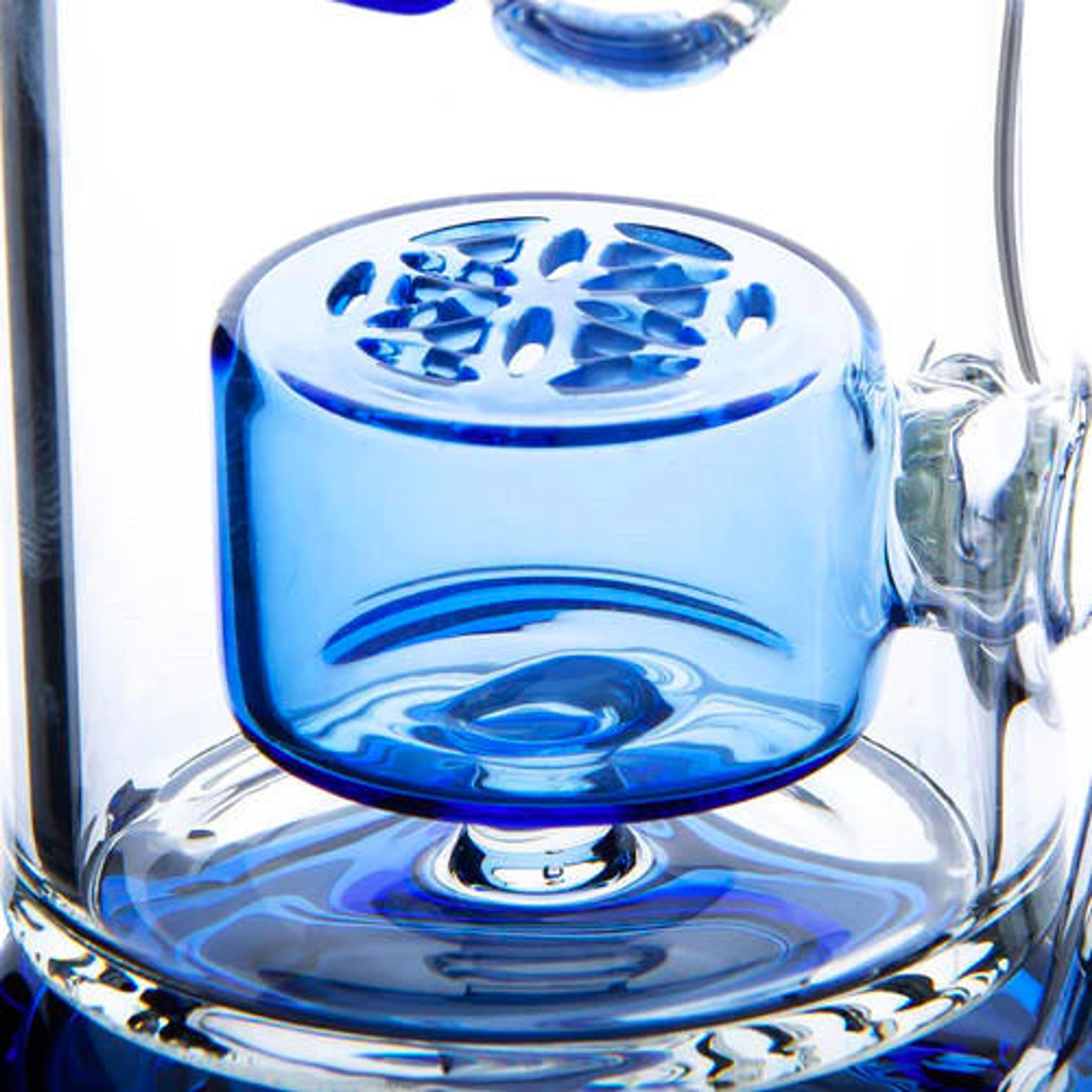 Carta 2 Glass Recycler Glass Attachment Blue Carta Rig