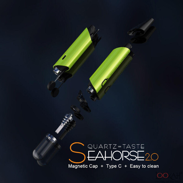  Lookah Seahorse 2.0 E-Nectar Collector Neon Green 