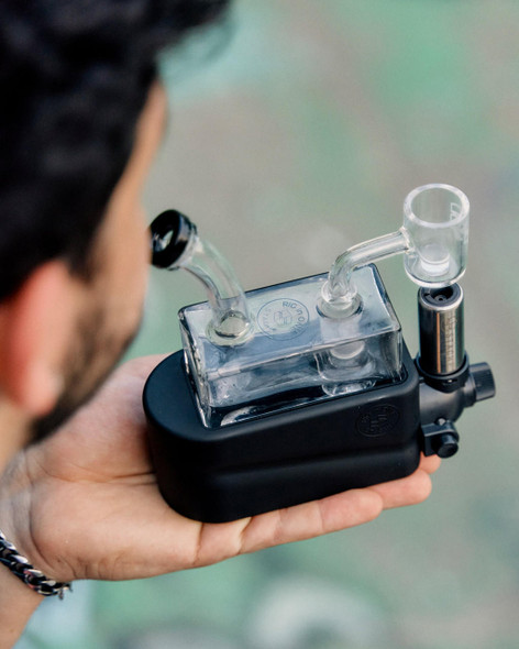 StacheProducts RIO Portable Dab Rig: Matte Black by Stache Products 