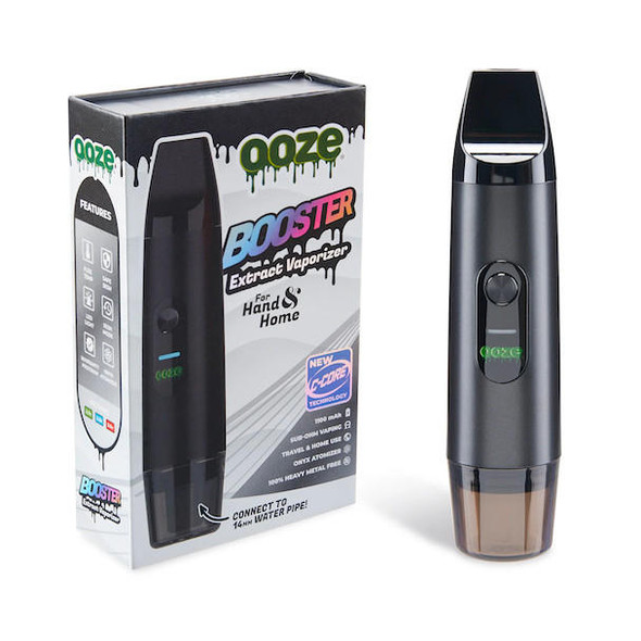  Ooze Booster Extract Vaporizer: Black - Portable Enail Dab Pen 