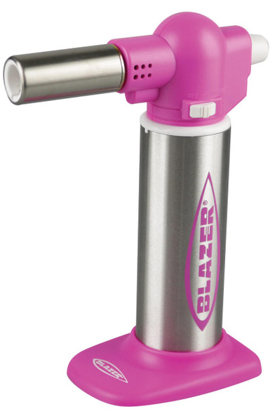  Blazer Big Buddy Turbo Torch Pink & Stainless Steel 