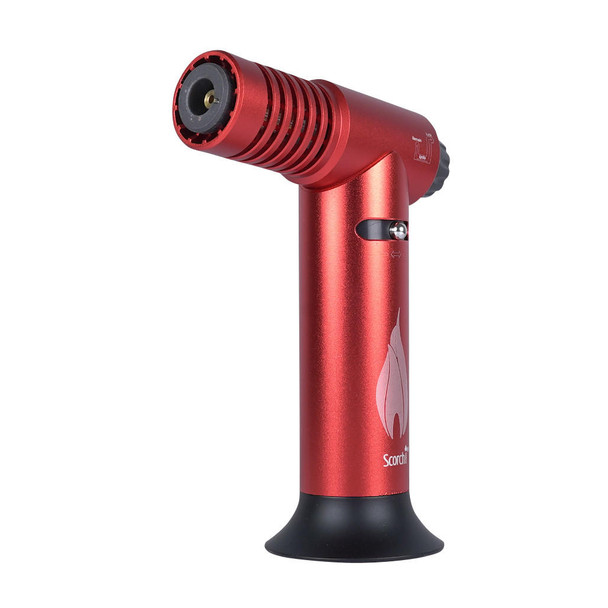  Scorch Torch Multipurpose Torch 6" Hand Held Single Flame Torch - Red 