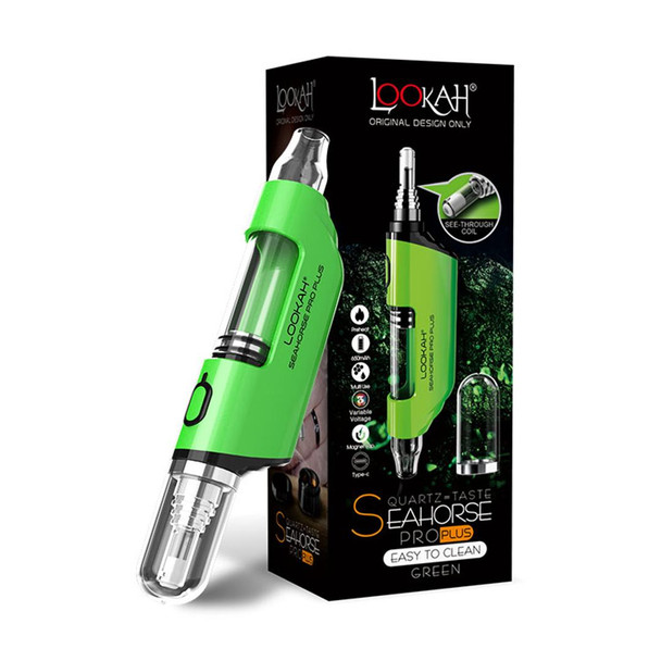  Lookah Seahorse Pro Plus Green Electric Nectar Collector 