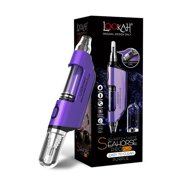  Lookah Seahorse Pro Plus Purple Electric Nectar Collector 