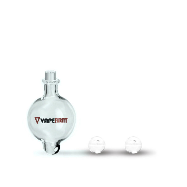 VapeBrat: Periscope Terp Pearl Spinner Bubble Cap 20mm with 2 Terp Pearls 