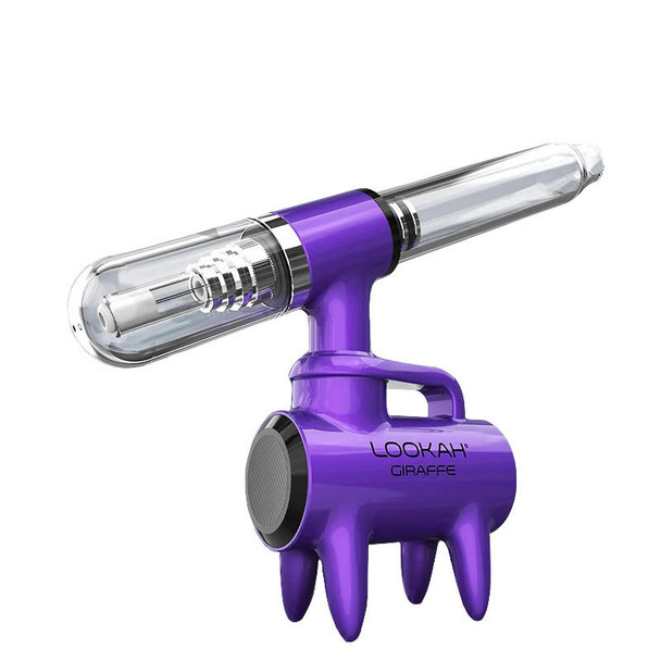  Lookah Giraffe: Purple - Dab Digital Electric Nectar Collector with Stand 