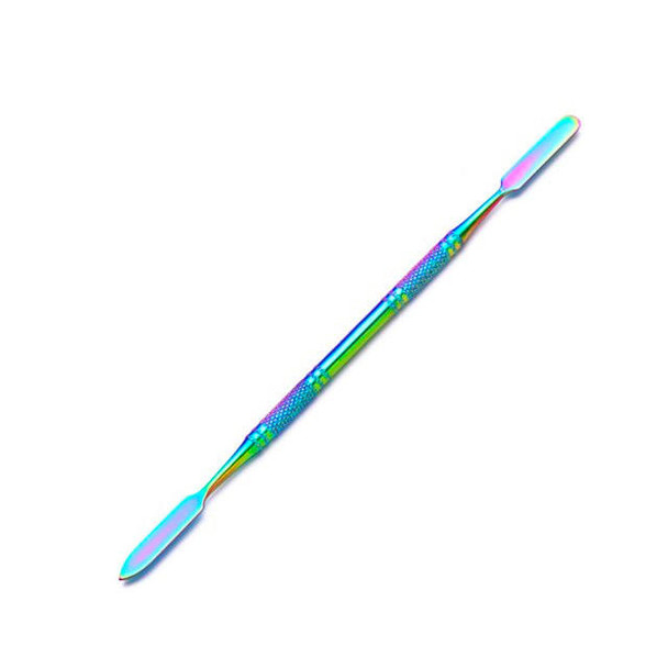 VapeBrat Dab Stick - XL Titanium Rainbow Dab Tool: 7 Inches 