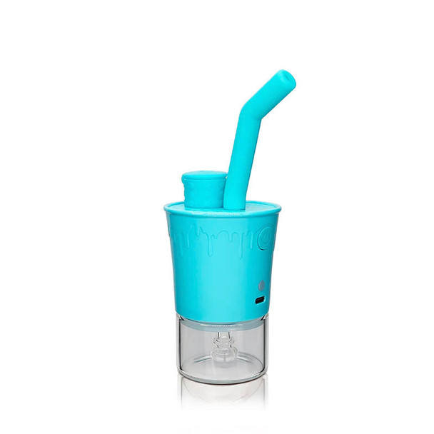 Waxmaid Portable Dab Rig Electric: Waxmaid Honey Cup E-Rig - Blue 
