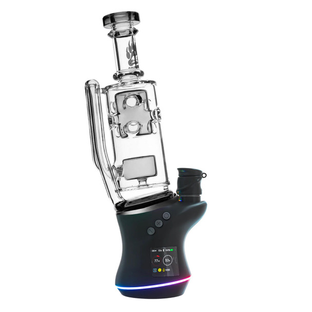 calibear Carta 2 Glass: Recycler Glass Attachment - Black 