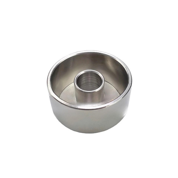 VapeBrat Titanium Nail: Titanium Dish for 25mm Enail Coil - VapeBrat 