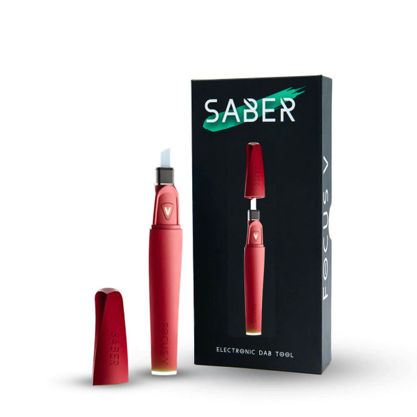  Focus V Saber: Smart Electric Dab Tool - Bordeaux 