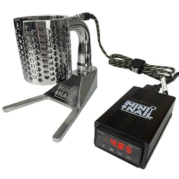 MiniNail Coil Caddy Enail with E-Nail Controller Box: Black