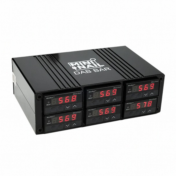 MiniNail: Dab Bar Controller - Six Enails in One