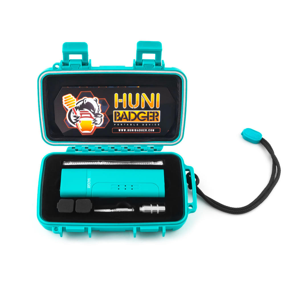 Huni Badger Teal Blue E-Nectar Collector Dab Pen Vaporizer