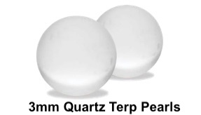 Quartz Terp Pearls 3mm for ERigs