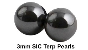 Electric Dabbing Rig Terp Pearls 3mm Sic