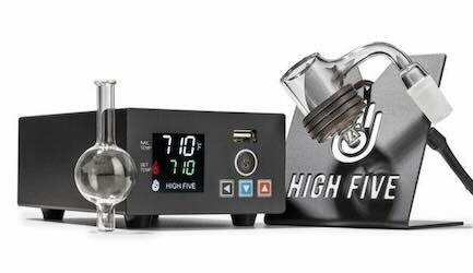 High Five Enail Quartz Banger Electric Nail Kit
