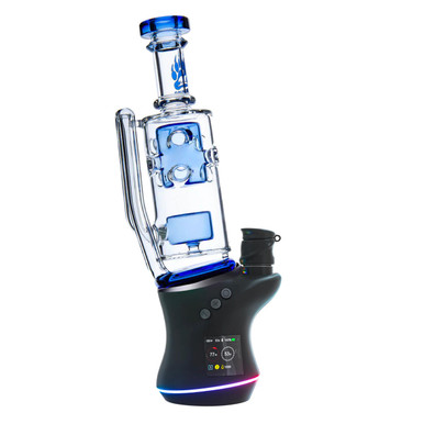 Carta 2 Glass: Recycler Glass Attachment - Blue | Carta Rig