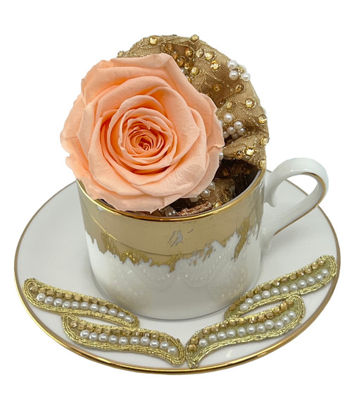 Lenox Casual Radiance ~ W/Preserved Rose ~Delivery Presentation: White Glove Giving or Glossy Black Box, Bow {5} Colors Lenox Casual Radiance ~ W/Preserved Rose ~Delivery Presentation: White Glove Giving or Glossy Black Box, Bow {5} Colors