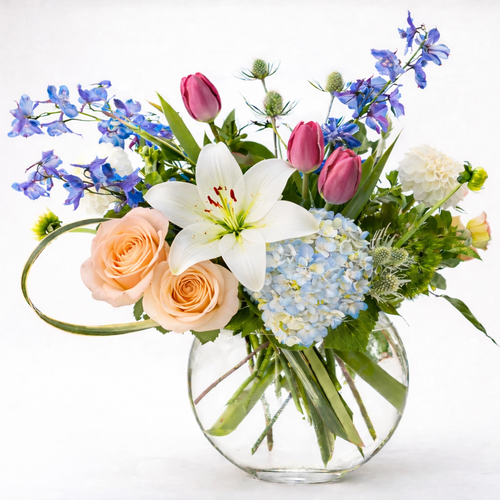 Spring Grace Low Profile 2 Vase styles