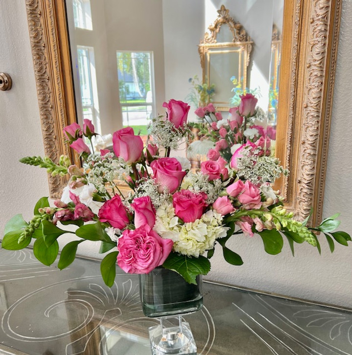 New!  PINK Garden Glamour {2} Colors From