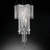 Adara Elegant Ceiling Lamp w/ Hanging Crystals