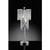 Adara Elegant Glam Crystal Table Lamp