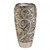 Nadira Champagne Beautifully Embellished Vase w/ Gold and Silver Accents