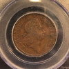 1724 Hibernia Half Penny PCGS AU-53