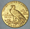 1911 Indian Gold Quarter Eagle $2.50 Coin