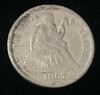 1867-S Seated Liberty Dime - Rare Low Mintage