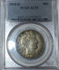 1915-D Barber Half Dollar PCGS AU-53 *