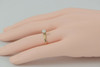 14K YG Diamond Solitaire .40ct 4 Prong Set Circa 1970 Size 6.5