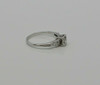 18K WG 20 Pt. Diamond Solitaire Illusion Setting Circa 1950 Size 7.25