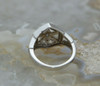 14K WG Tanzanite and Diamond Ring Circa 1990 Size 6.25