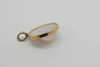 14K Yellow Gold Mabe Pearl Enhancer Circa 1970