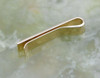 Vintage 14K YG Diamond Tie Bar with Old Mine Cut Stone Circa 1960