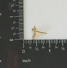 Vintage 14K YG Swordfish Tie Tack Circa 1960