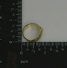14K YG Opal and Aquamarine Ring Size 7 Nice Condition Circa 1980