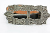 Jewish Dutch Netherlands Rococo Silver Buckle Circa 1903 Scenes of Yom Kippur