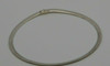 14K YG & Sterling Reversible Omega Necklace in gold and Silver Tones, 16"
