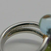 Superb 18K WG Semi Precious & Diamond Ball Bubble Ring, Maker: BIBIGI Size