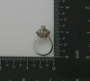 Vintage 14K WG Diamond Cocktail Marquis Shaped Ring Size 5.75 Circa 1960