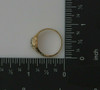 Vintage 14K YG 1/2 Ct Round Diamond Ring Size 7.5 Circa 1930