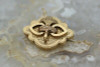 Victorian 10K Yellow Gold Pendant or Pin East Lake Style Circa 1880
