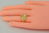 Greek Style Coin Ring 18K YG Replica of Alexander Stater 1960, Size 6